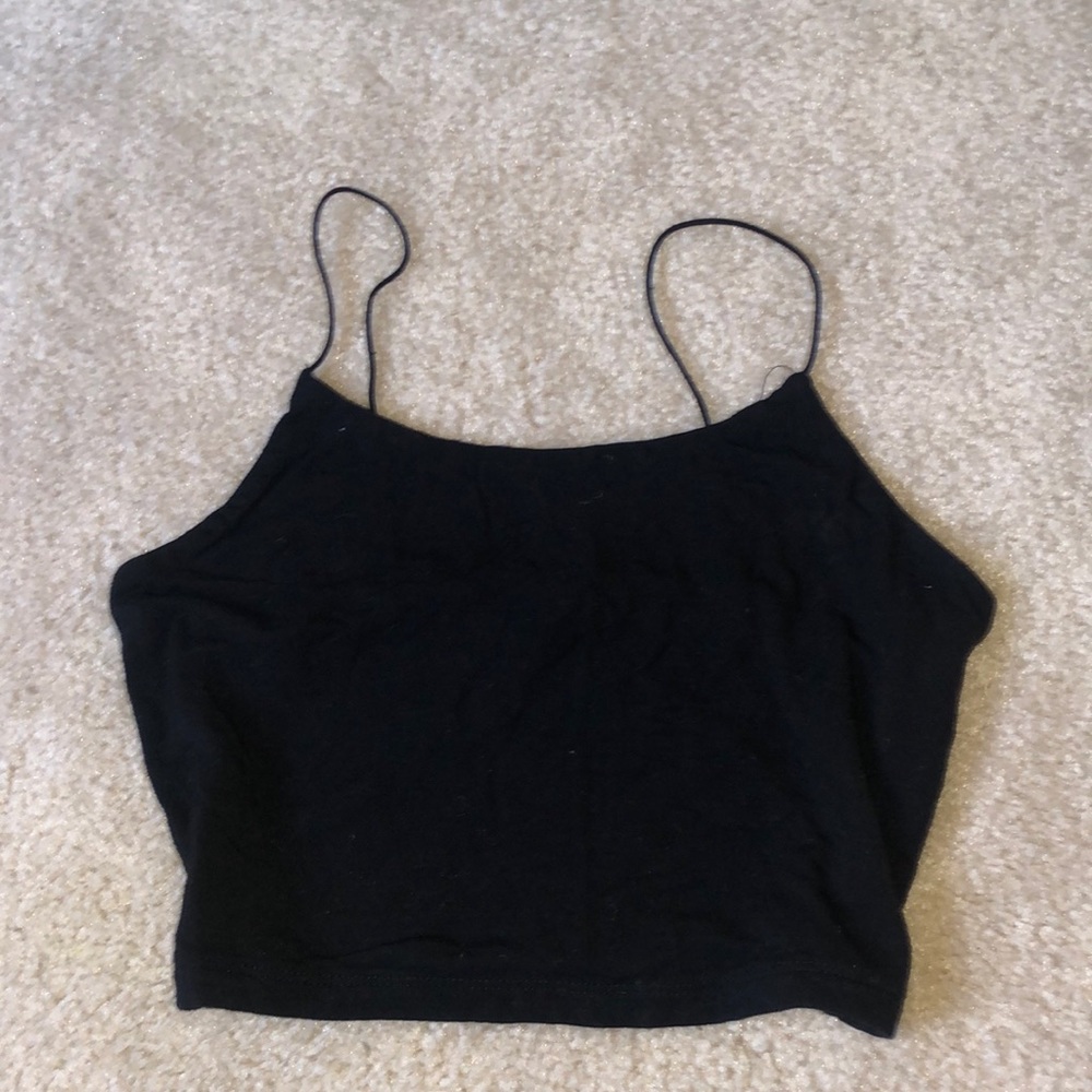 Cute Black tank top